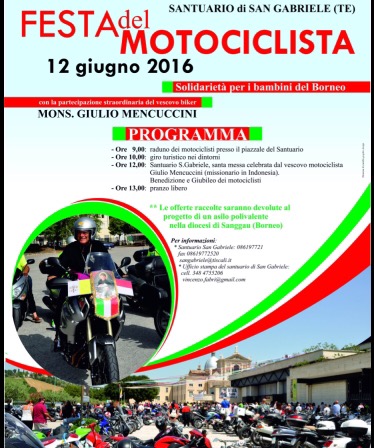 festa del motociclista san gabriele