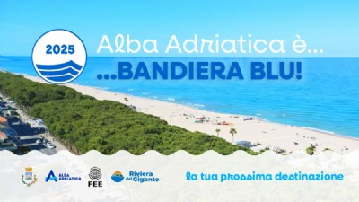 Alba Adriatica nuovamente Bandiera Blu per il 2025